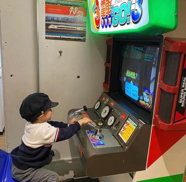 二階にある電車でGO!