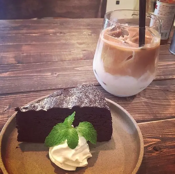 ガトーショコラ&カフェラテ