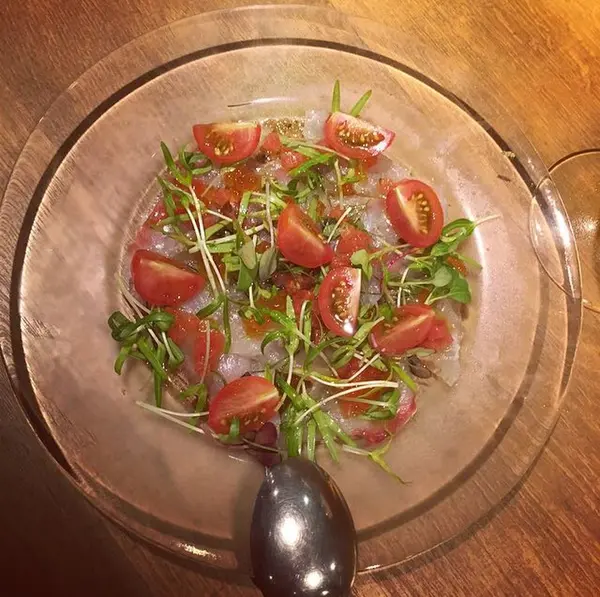 クロダイのカルパッチョ