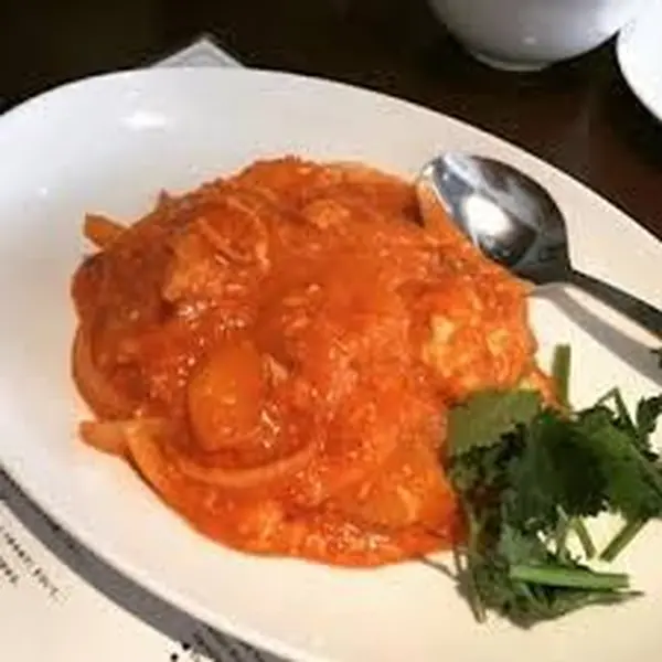 海老チリの海老がプリプリ！