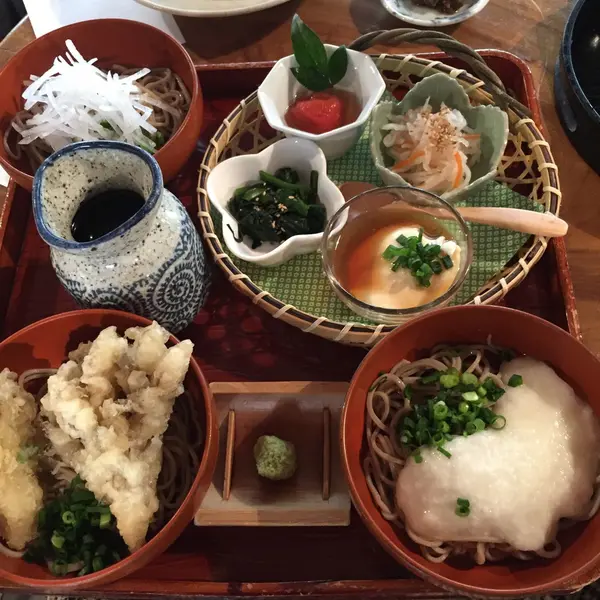 豪華なお蕎麦セット♡