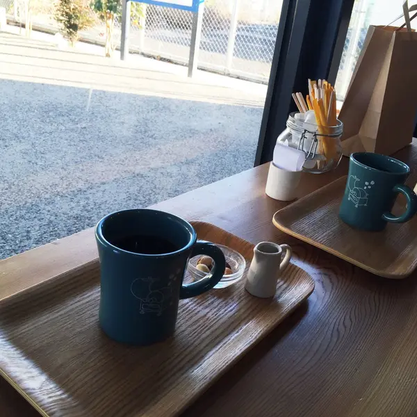コーヒー豆を購入するとドリップコーヒーいただけます！