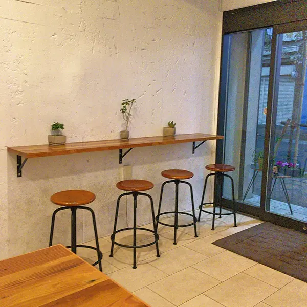 洗練された店内
