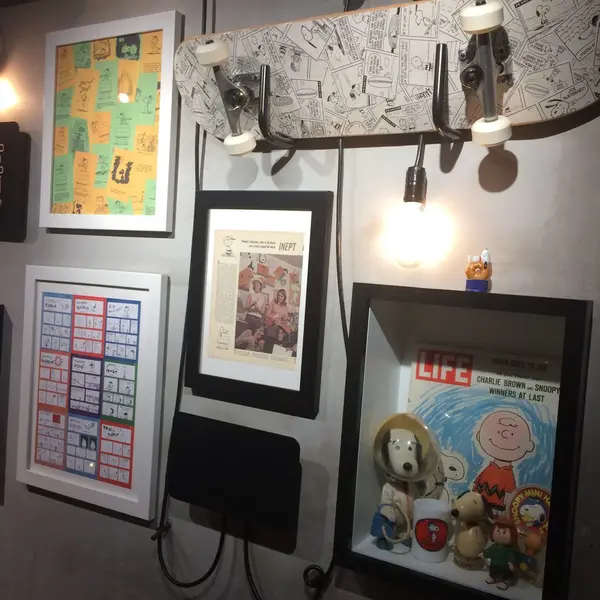 店内スヌーピーだらけ🐶