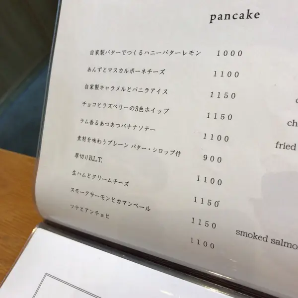 メニュー