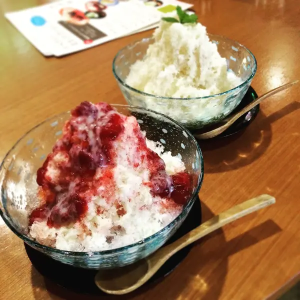 かき氷が有名！