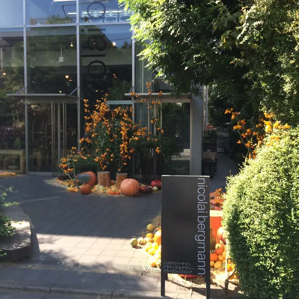 ハロウィン時期の外観