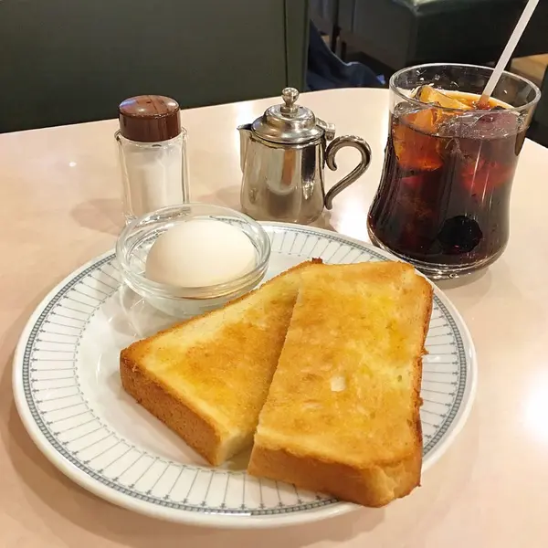 ザ・定番なモーニングセット