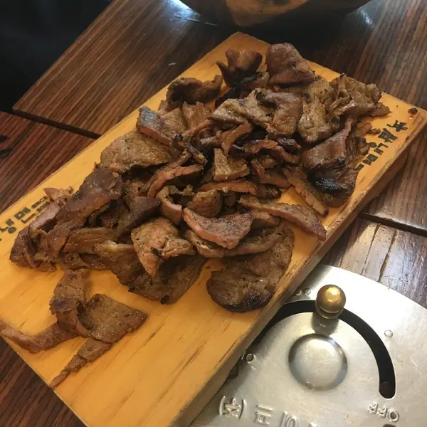 サービスでくれるお肉🐮