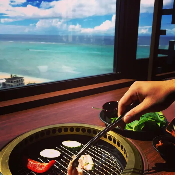 オーシャンビューと美味しいお肉♡