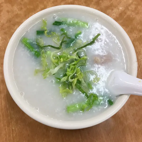 肉団子入りのお粥