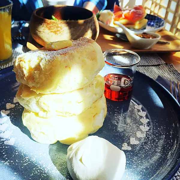 消えるパンケーキ...?