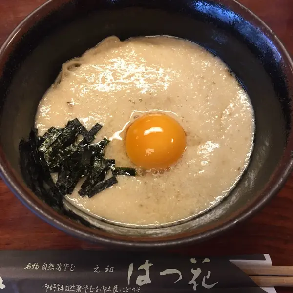 山かけそば （温） 1000円