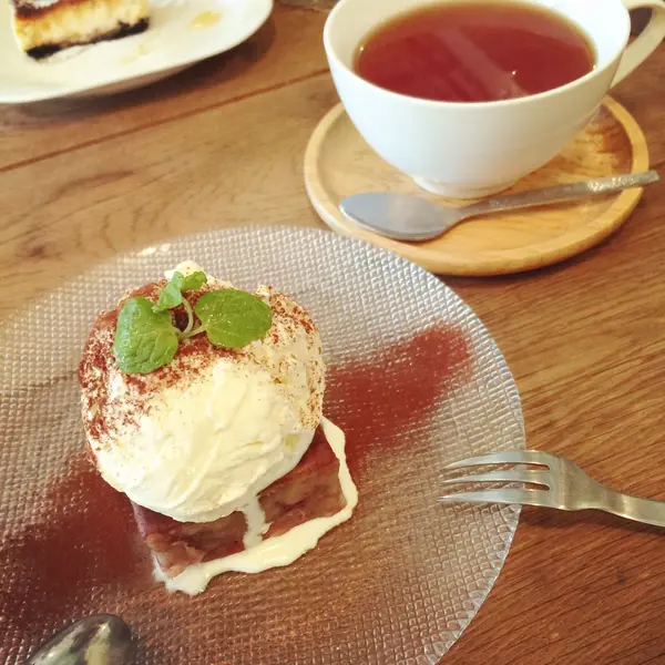 いちごとばななのスクエアケーキ＊