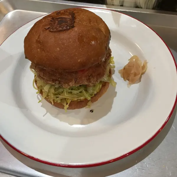 海老しんじょバーガー