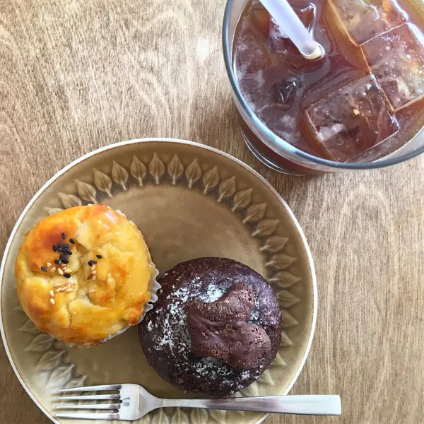 スイートポテトとチョコパン
