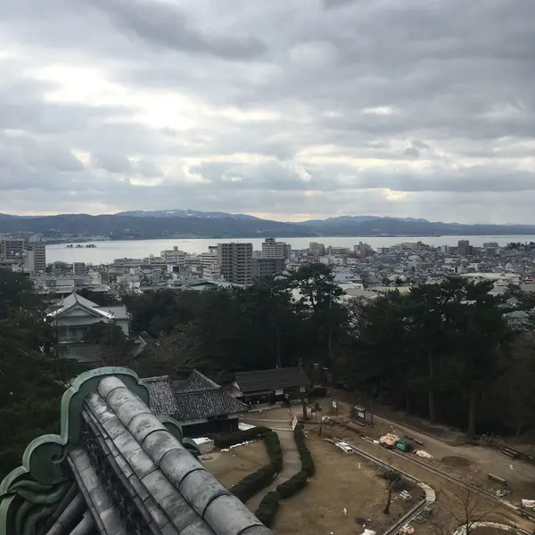 天守閣からの眺め