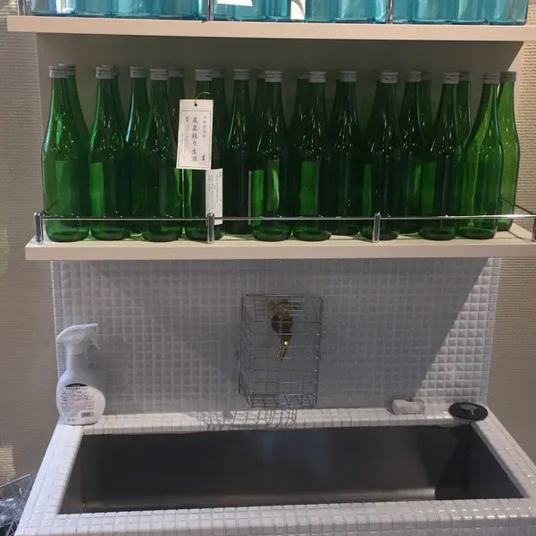 まさか この蛇口からはお酒はでません（笑）