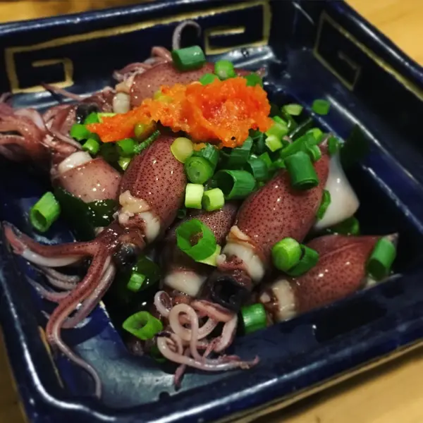 ホタルイカぽん酢