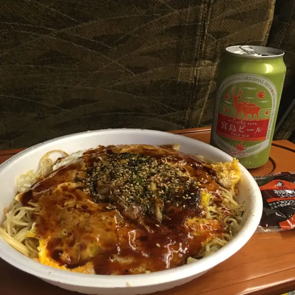 新幹線の中でシメの広島グルメを
