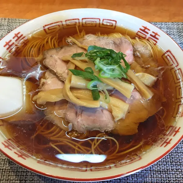 ⚫︎鴨焼豚中華そば ¥850