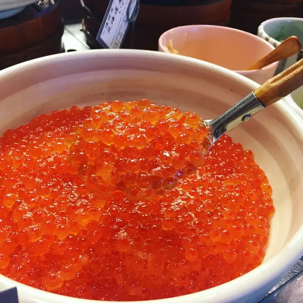 そして、こちら！イクラ乗せ放題♡♡