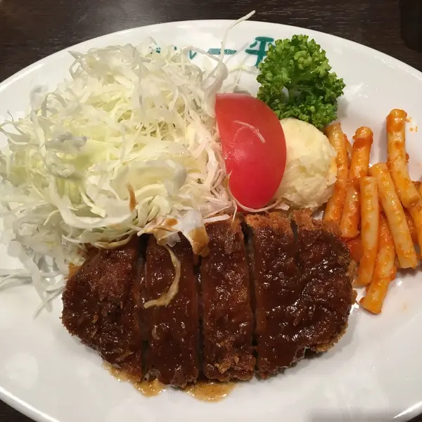 ヘレビーフカツ(100ｇ) ￥1,600