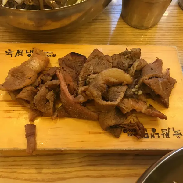 セットでついてくるお肉