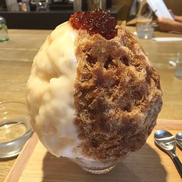 ⚫︎エスプレッソと白餡練乳 コーヒーゼリー添え