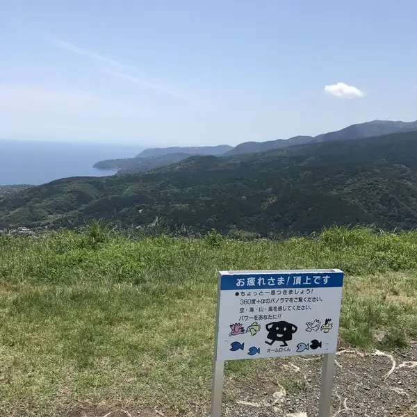 頂上からの景色