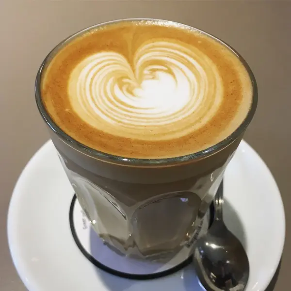 ホットのカフェラテ♡