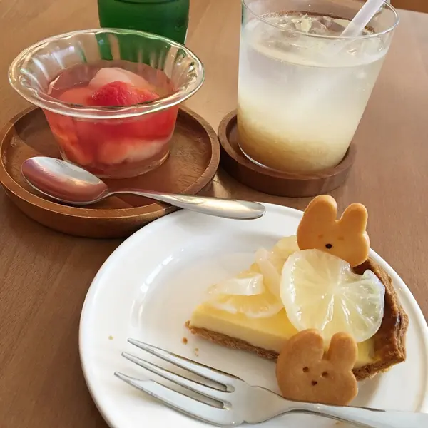 クッキーを添えて