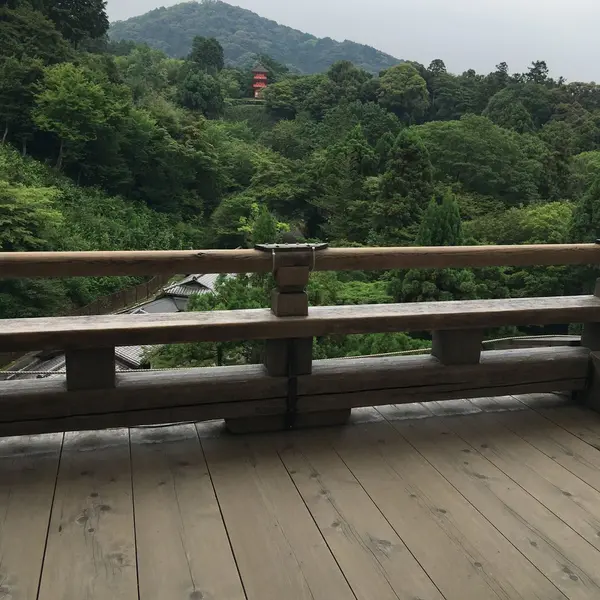 早朝の清水寺