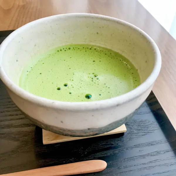 🌱.抹茶が濃いいいいい〜🙈❤️