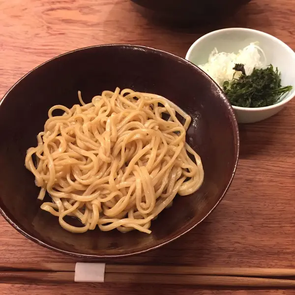⚫︎醤油かけ麺(ハーフ)¥500