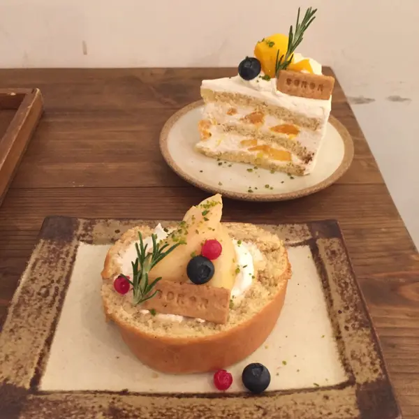 ⚫︎沖縄マンゴーとオレンジのショートケーキ ¥600