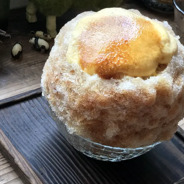 紅茶ブリュレかき氷