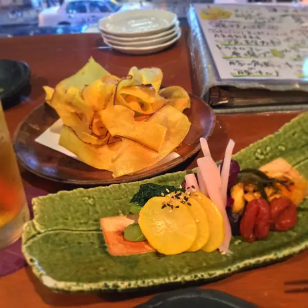 お漬物の盛り合わせ