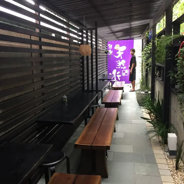 40分前に到着して1番に入店！