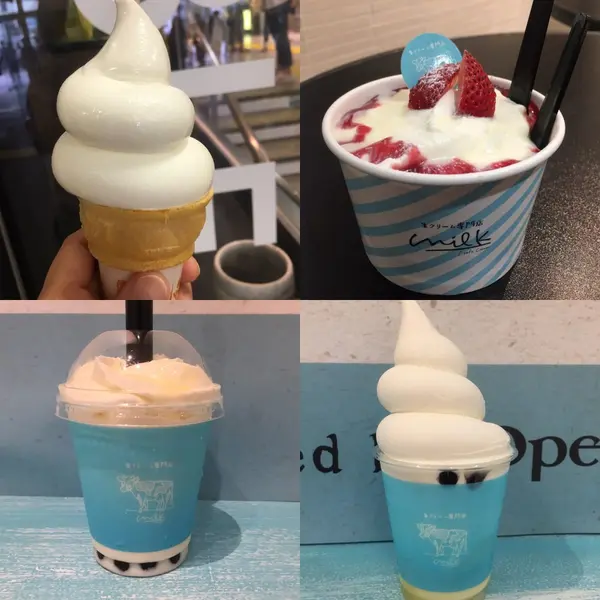 インスタ映えする生クリームスイーツ達！