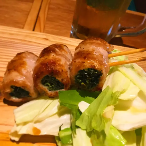 豆苗巻き
