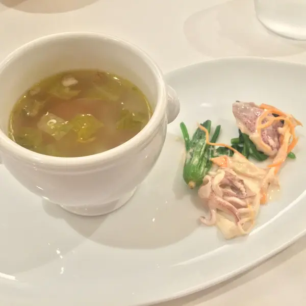 ランチのスープ