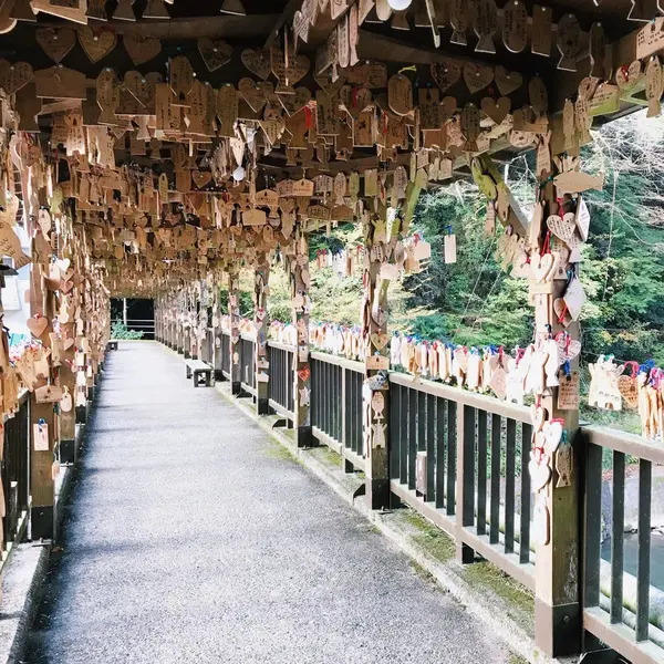 橋の上に…