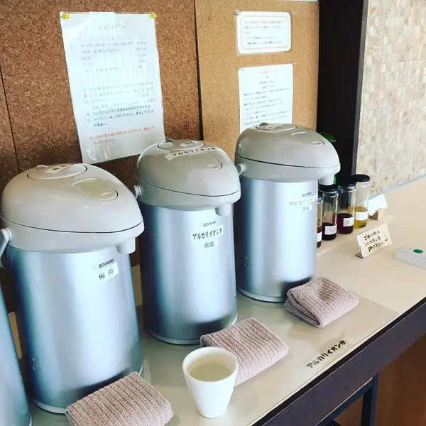 飲み物も潤沢‼️