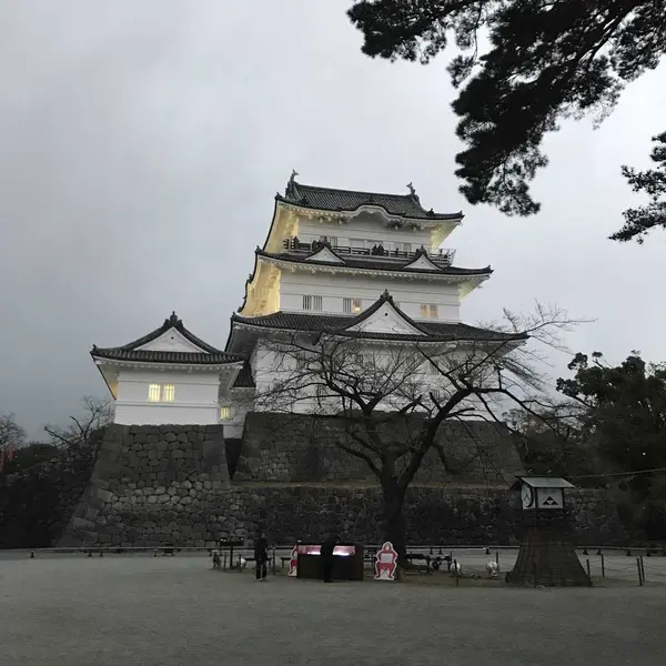 昼間の小田原城
