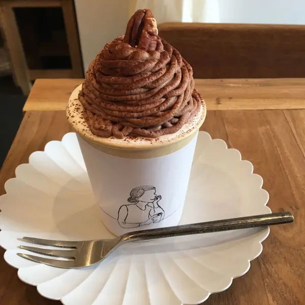 冬のチョコレートケーキ