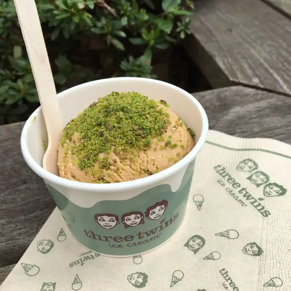 シーソルトキャラメルにピスタチオ