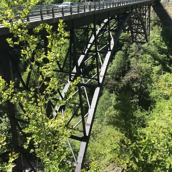 北アルプス大橋  高さ70m