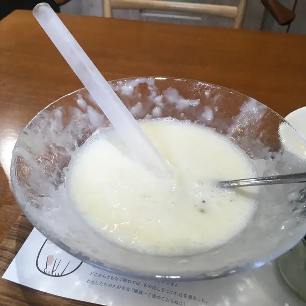 ストローをもらえるのが嬉しい😆