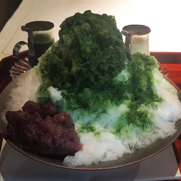 抹茶あずき氷